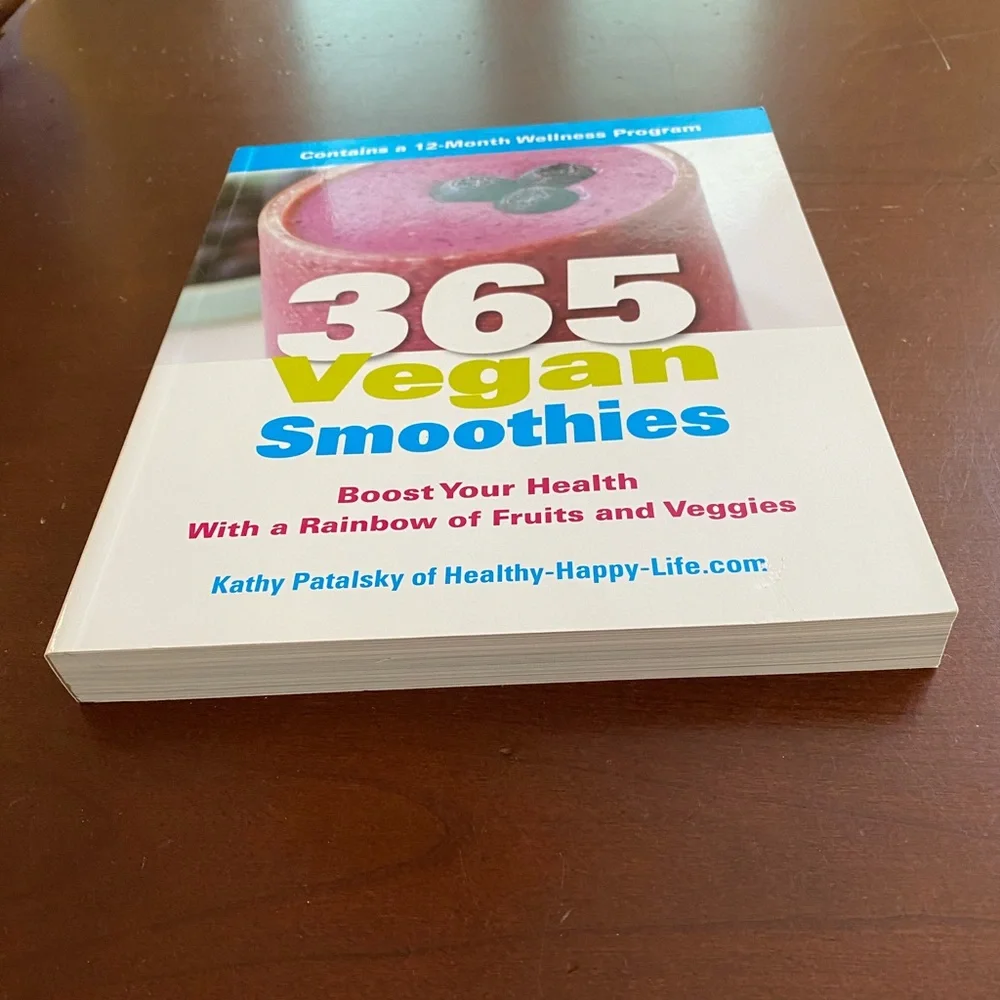 365 Vegan Smoothies Book.